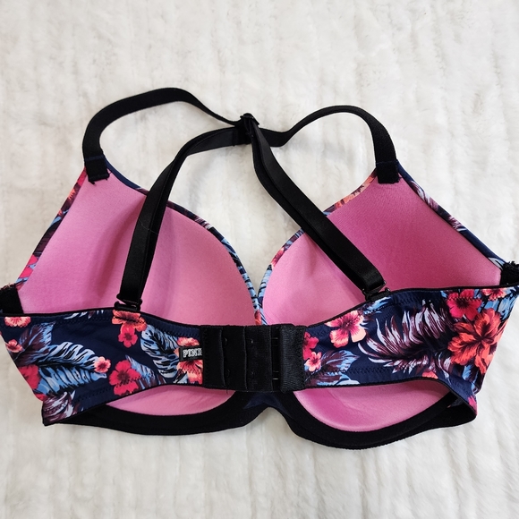 Victoria's Secret Pink Wear Everywhere Lightly Lined Double Wear Size 32DD - Picture 11 of 13
